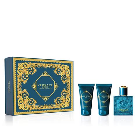 versace eros 50ml set|Versace Eros 50ml gift set.